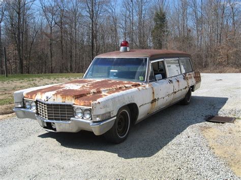 Other Used <strong>Ambulances for Sale</strong>; <strong>Ambulance</strong> Camper Conversions; Remounts; International <strong>Sales</strong>; <strong>Sell</strong> To Us; Deliveries; Rentals; Financing; Parts & Service; Contact; Home > <strong>1993 Cadillac Fleetwood Ambulance #9328979</strong> – 221 Miles. . 1969 cadillac ambulance for sale